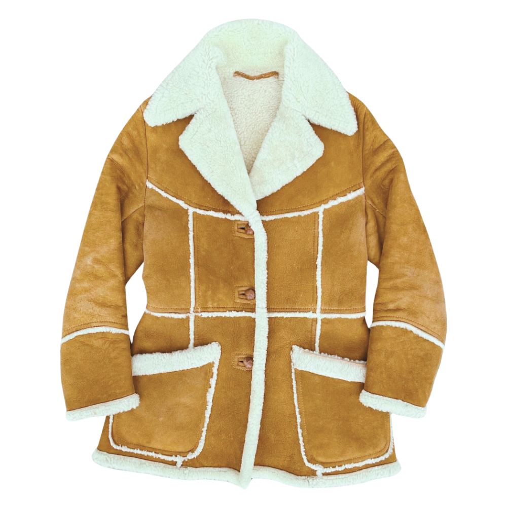Rambo First Blood Sheriff Will Teasle Suede Leather Jacket - Mannequin Front View