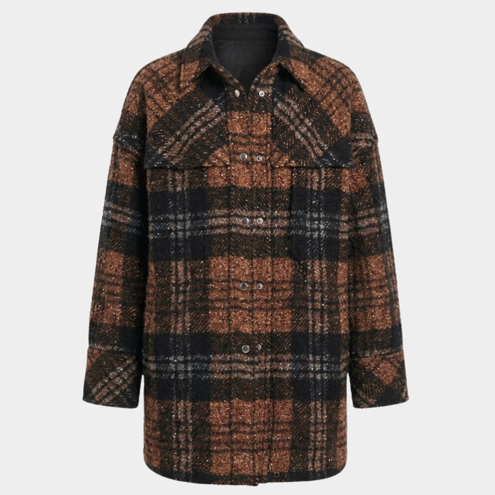 Ransom Canyon Minka Kelly Plaid Shacket