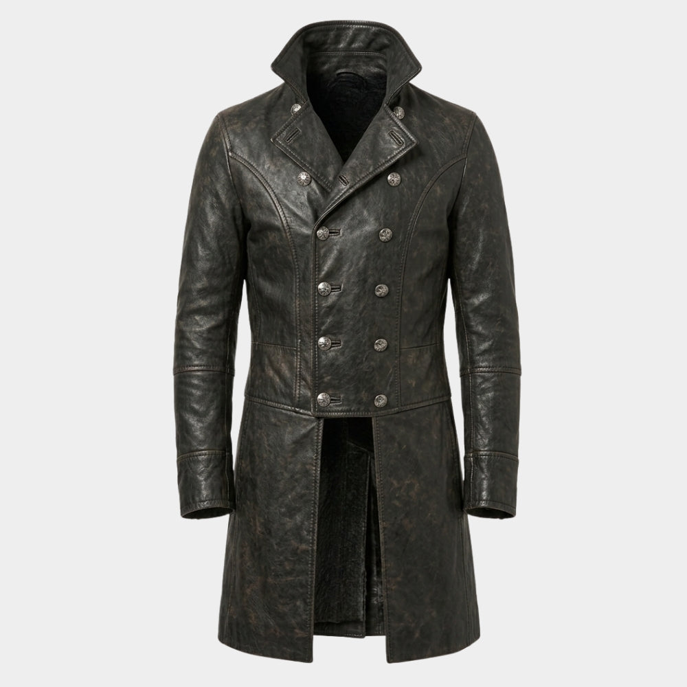 Red Dead Redemption 2 Micah Bell Leather Tailcoat