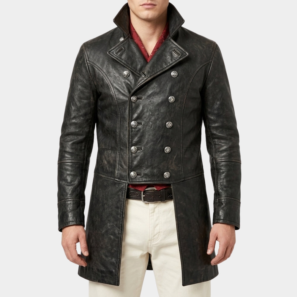 Red Dead Redemption 2 Micah Bell Leather Tailcoat