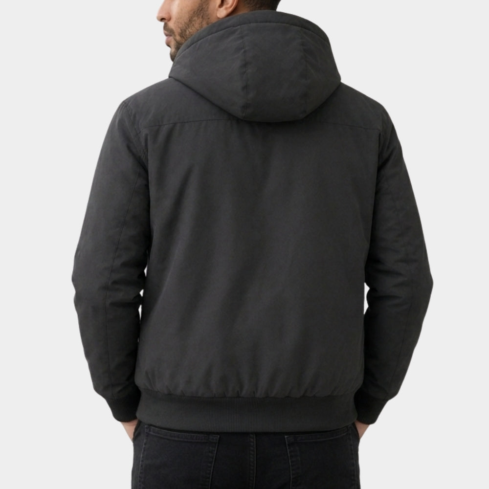 Resident Evil Austin Abrams Grey Zipper Hoodie