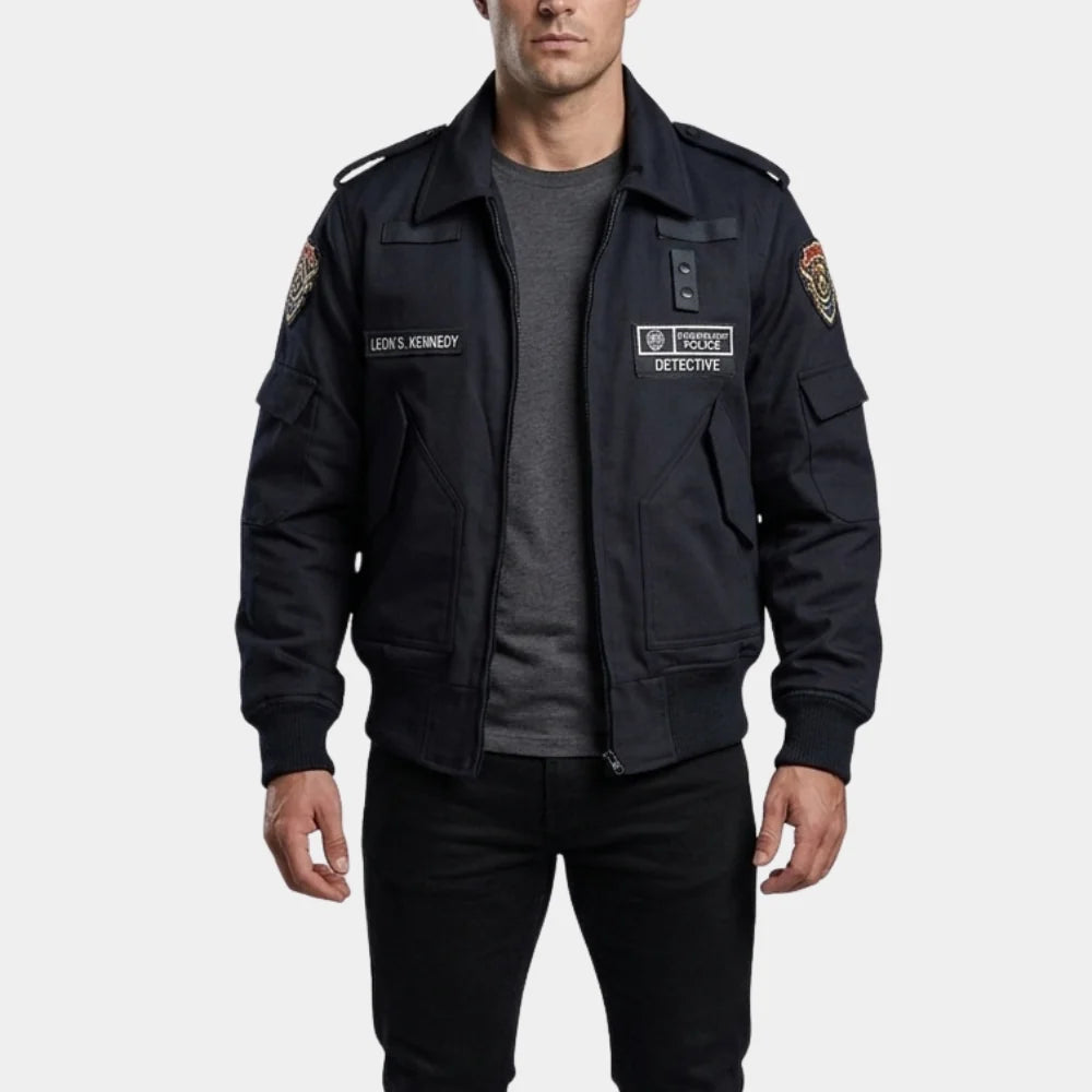 Resident Evil 2 Leon and Claire Couple Costume Jacket