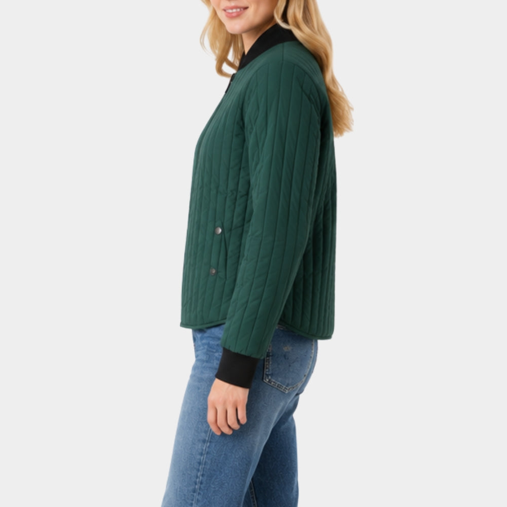 Ride or Die Hannah Waddingham Green Bomber Jacket