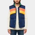 Robin Williams  Mork and Mindy Mork Blue Parachute Puffer Vest - Front View