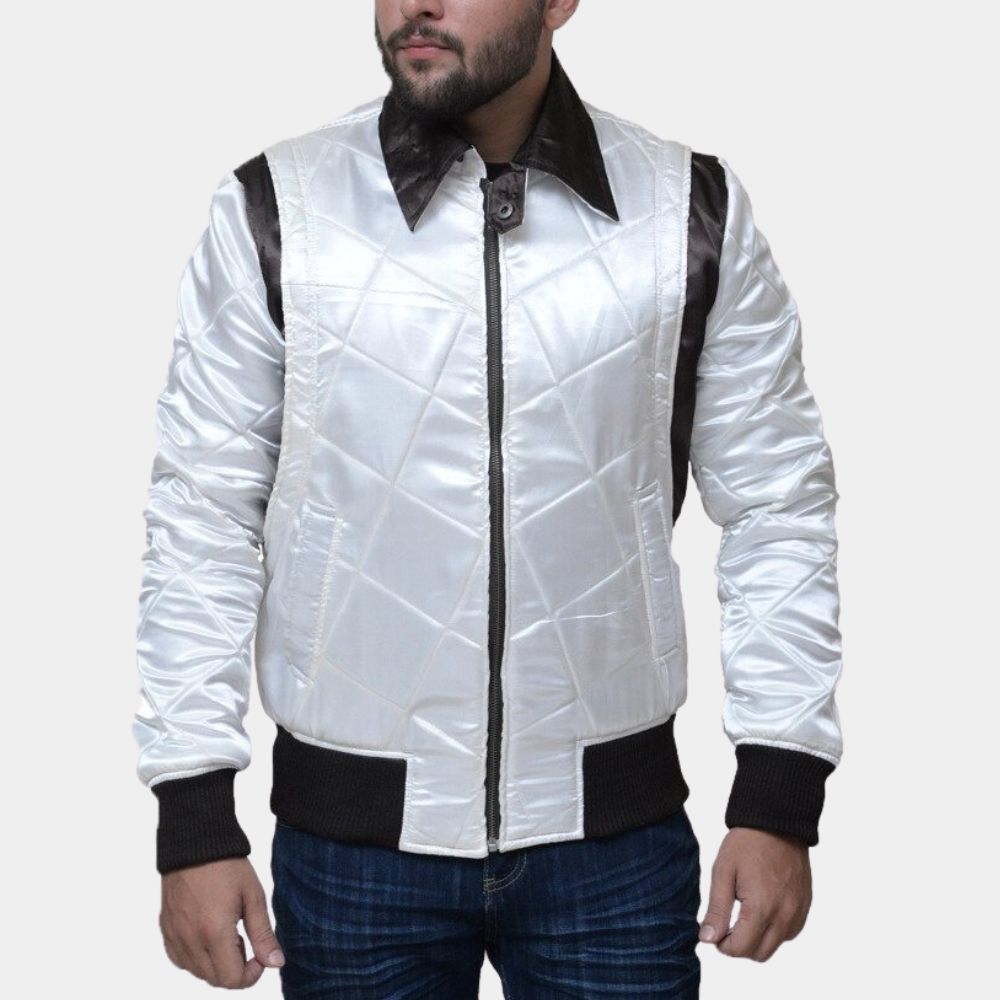 Ryan Gosling Drive Scorpion Jacket - Front Posture View