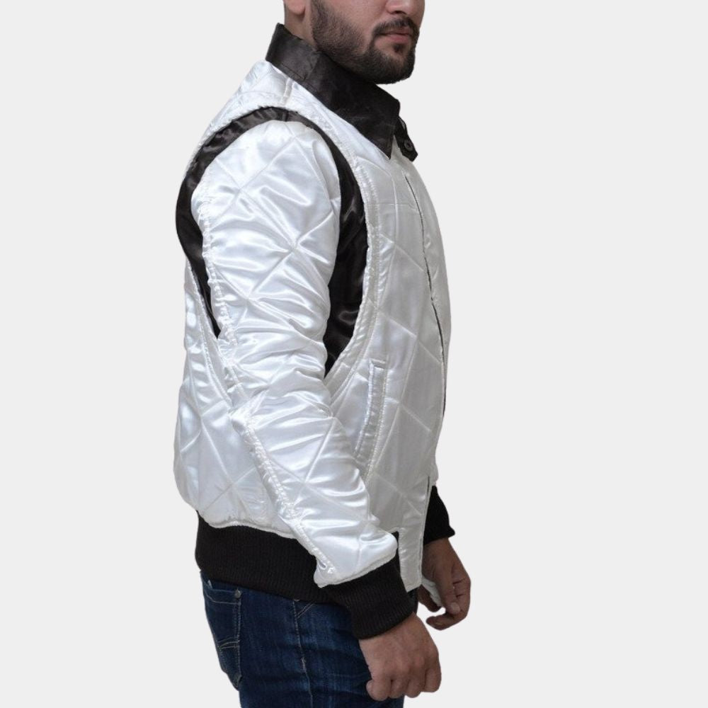Ryan Gosling Drive Scorpion Jacket - Side View