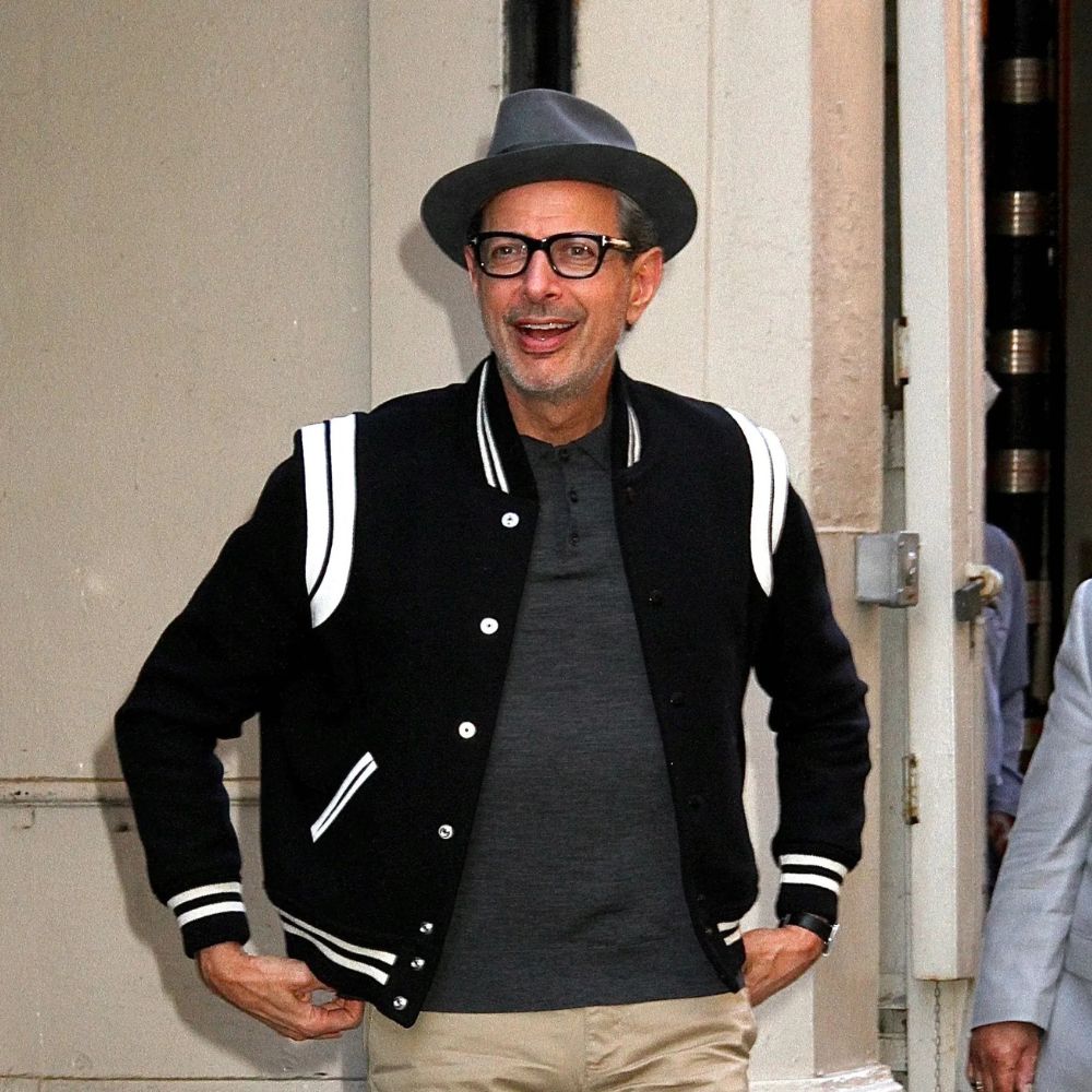 SLP  Teddy Black And White Bomber Jacket - Character Front View