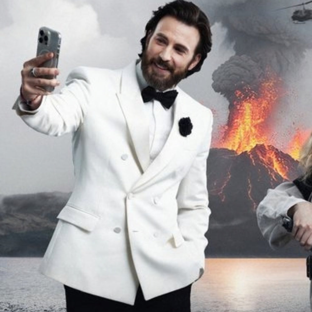 Sacrifice Chris Evans aka Mike Tyler White Blazer