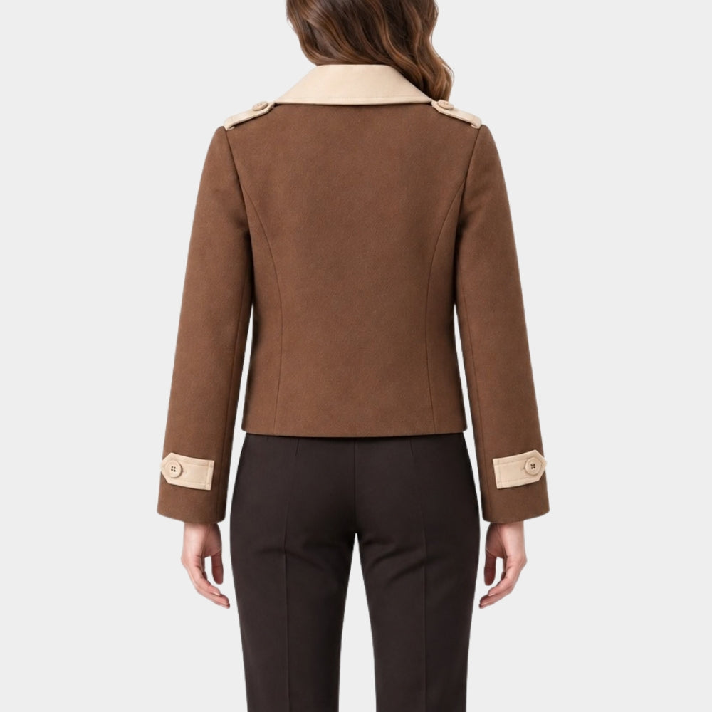 Signora Volpe Emilia Fox Brown Jacket