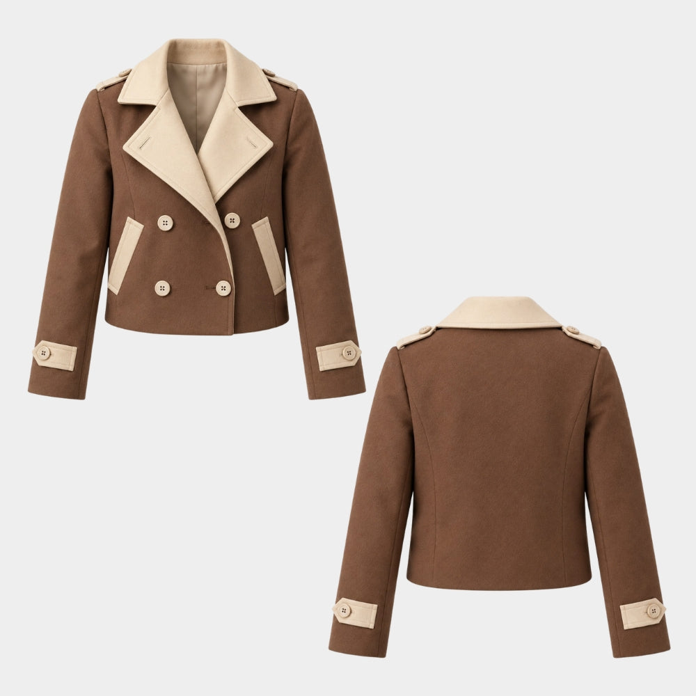 Signora Volpe Emilia Fox Brown Jacket