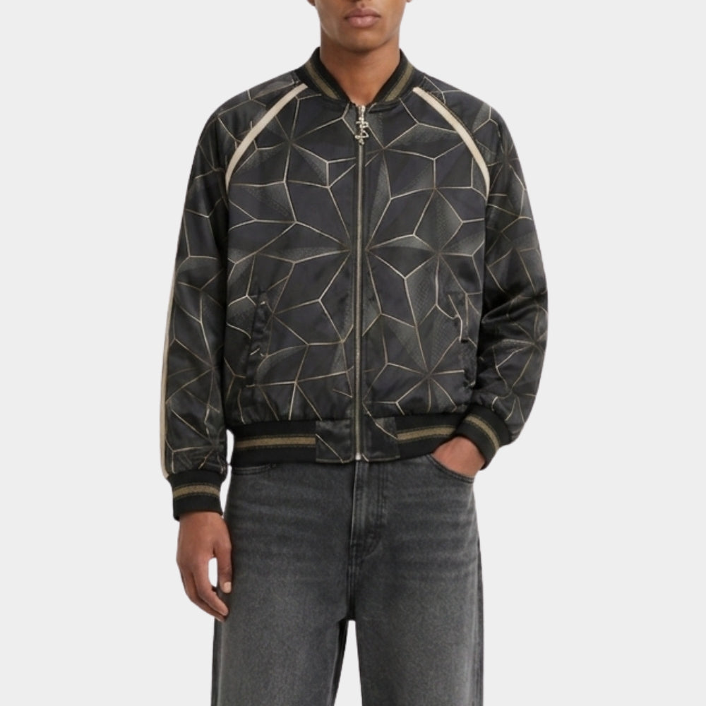 Slow Horses Roddy Ho Black Bomber Jacket