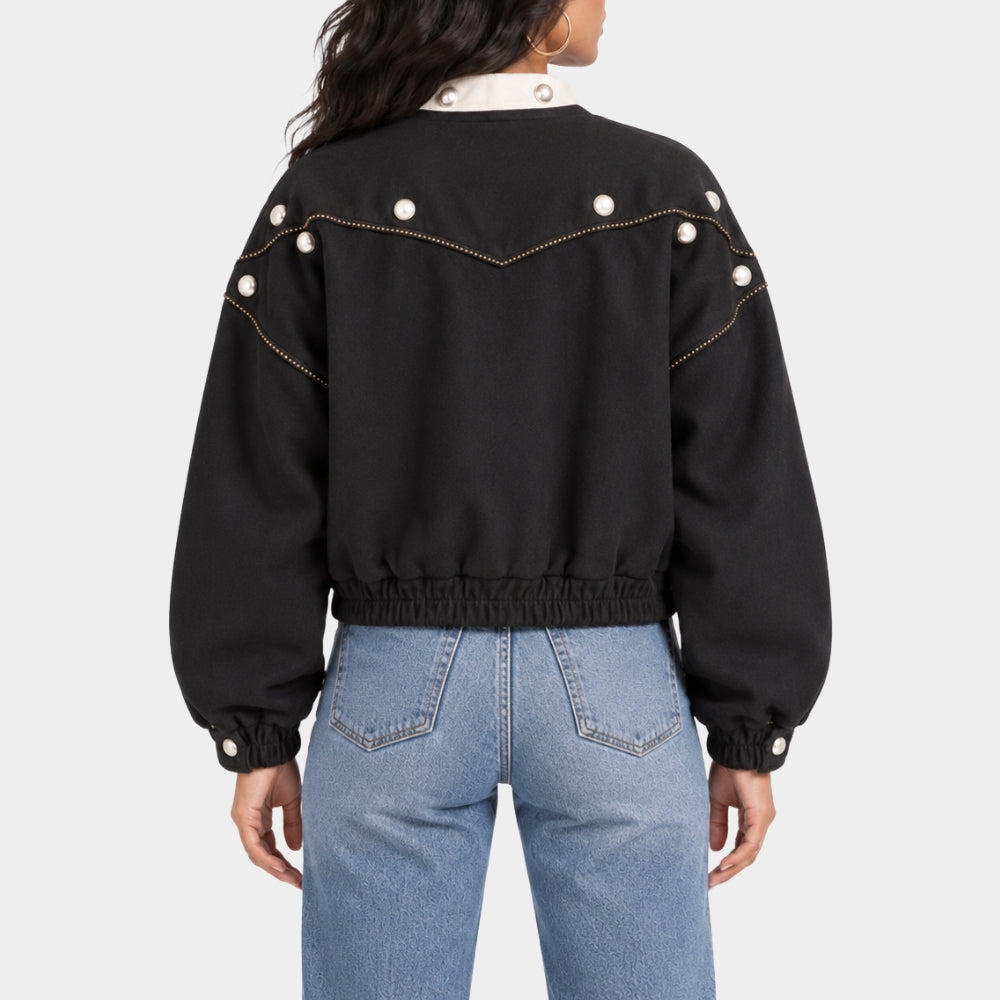 Snowfall S07 Gail Bean Bomber Jacket