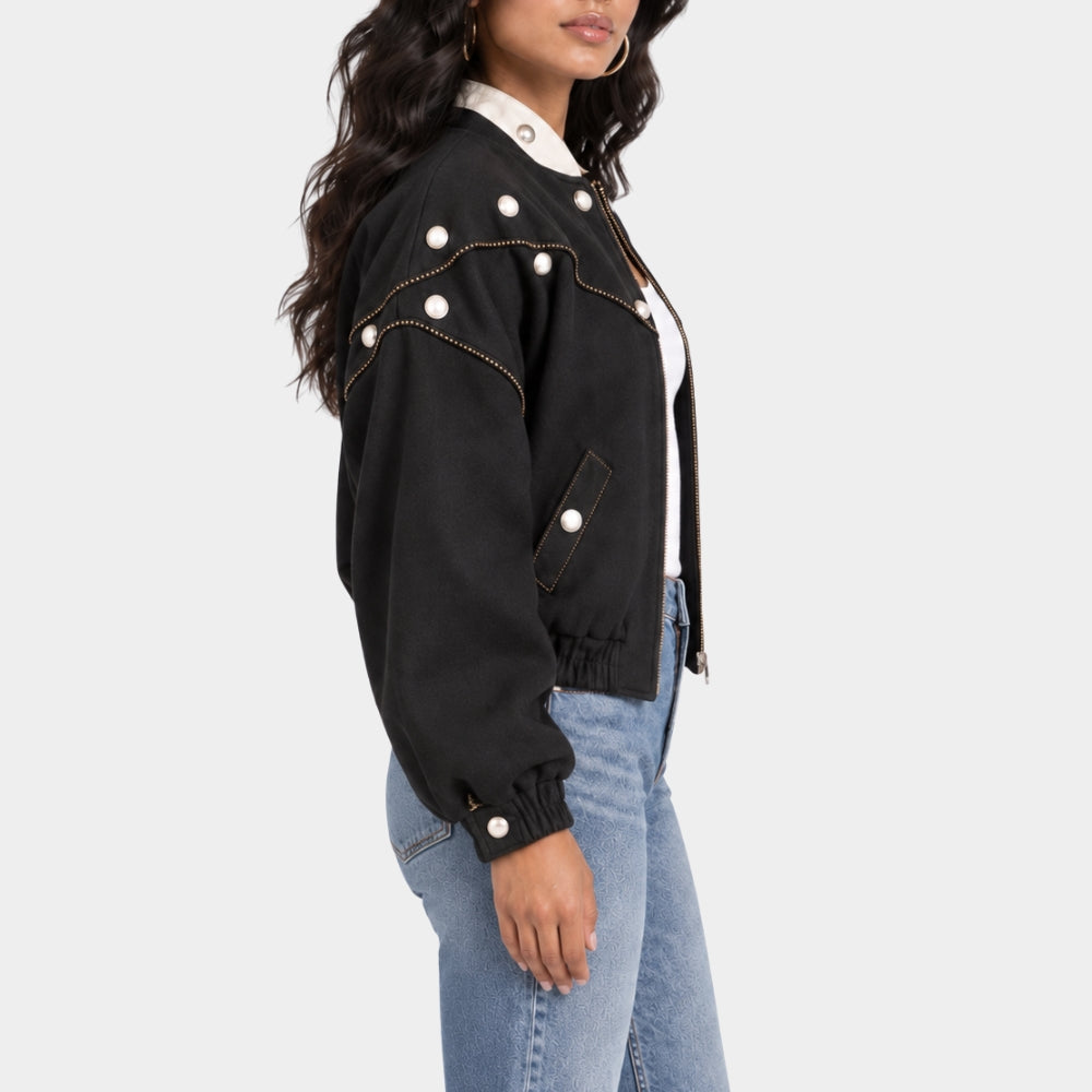 Snowfall S07 Gail Bean Bomber Jacket