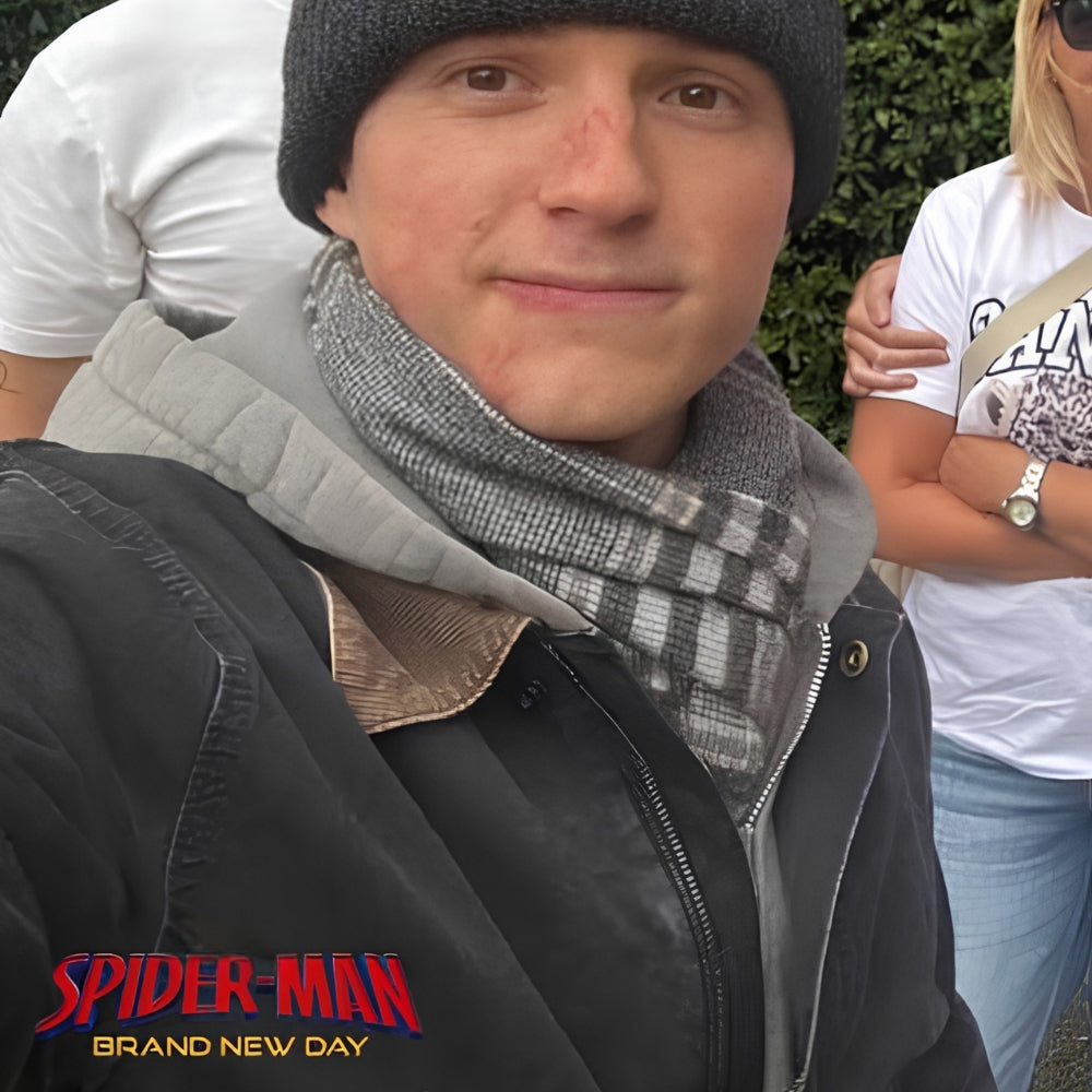 Spider Man BND Peter Parker Black Cotton Jacket