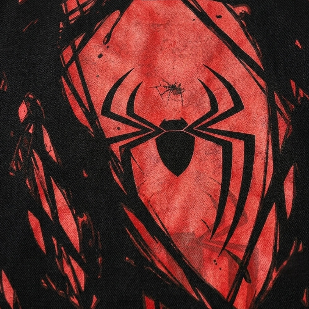 Spider Man Brand New Day Black Leather Spider Jacket