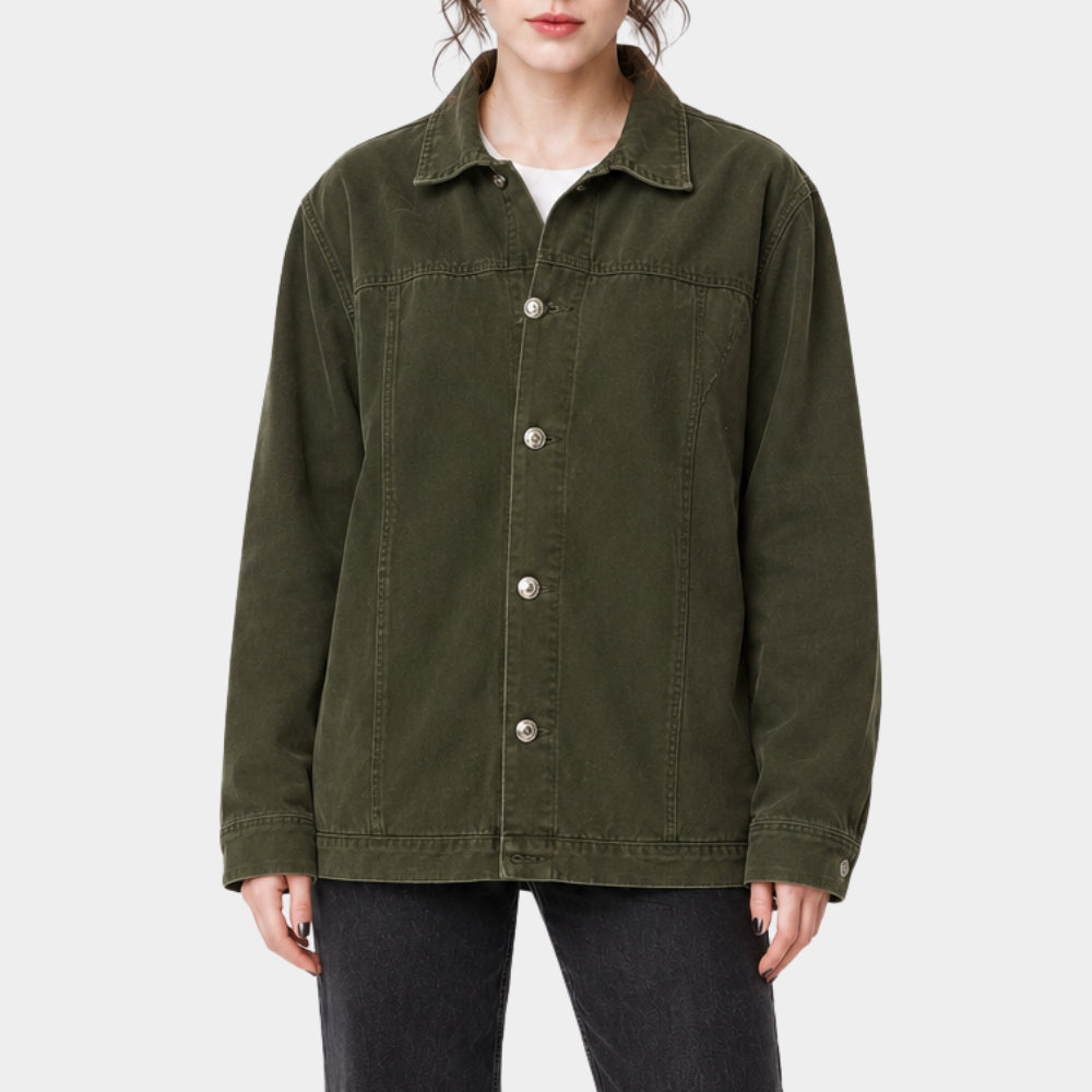 Spiderman BND Sadie Sink Green Overshirt