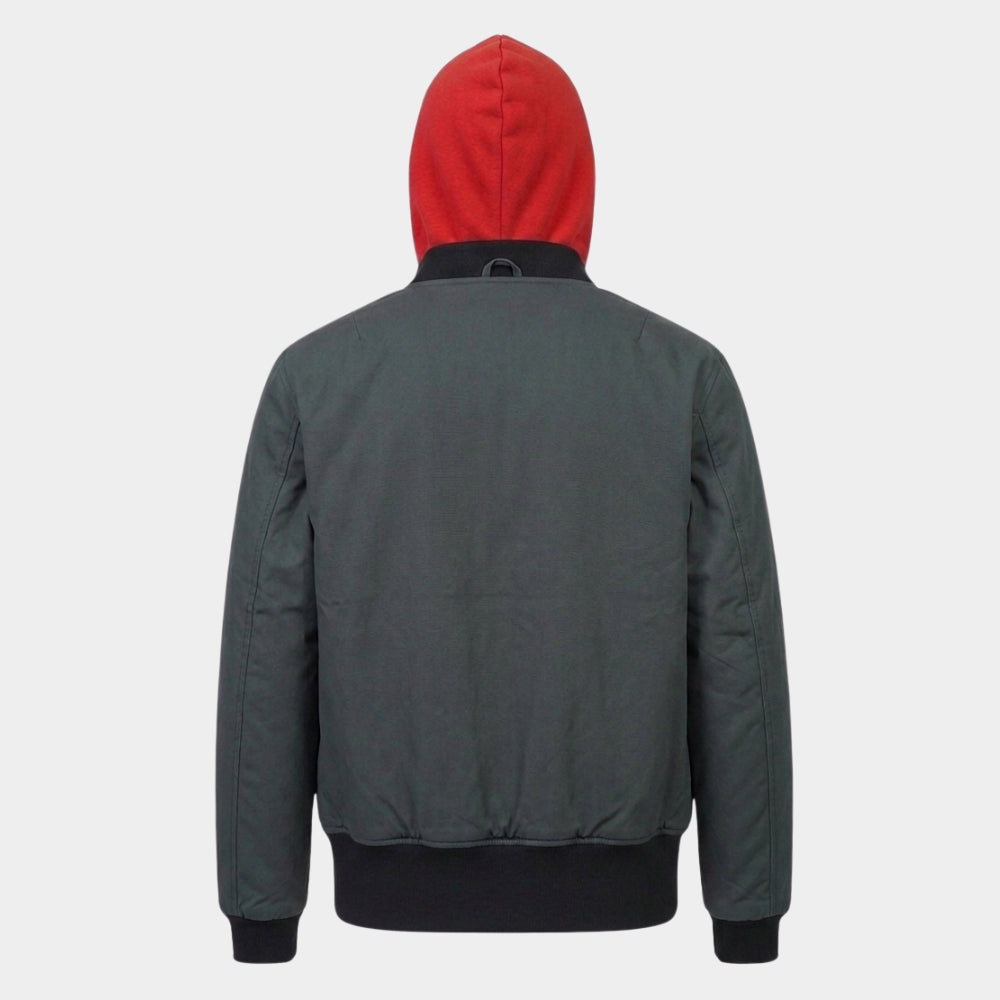Spiderman Miles Morales Green Hooded Jacket