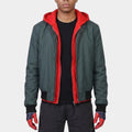 Spiderman Miles Morales Green Hooded Jacket