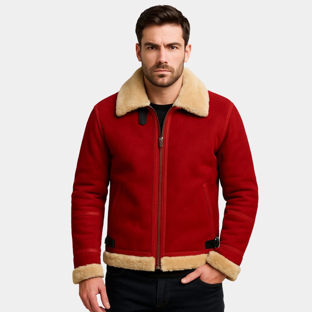 Spirited  Clint Briggs aka Ryan Reynolds Red Jacket - Front View