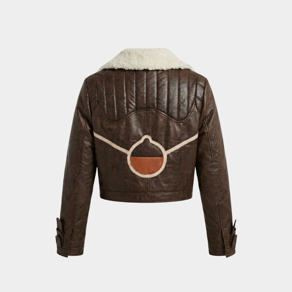 Squirrel Girl Marvel Rivals Brown Leather Jacket