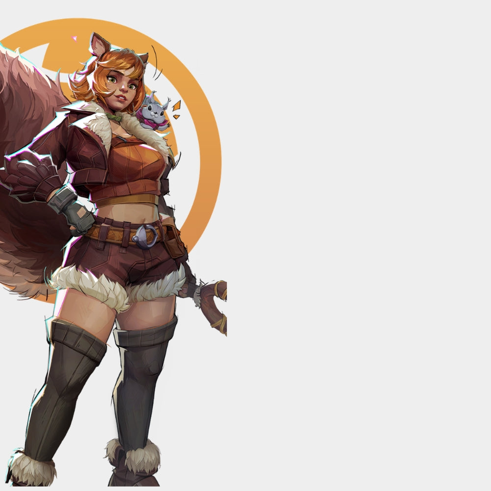 Squirrel Girl Marvel Rivals Brown Leather Jacket