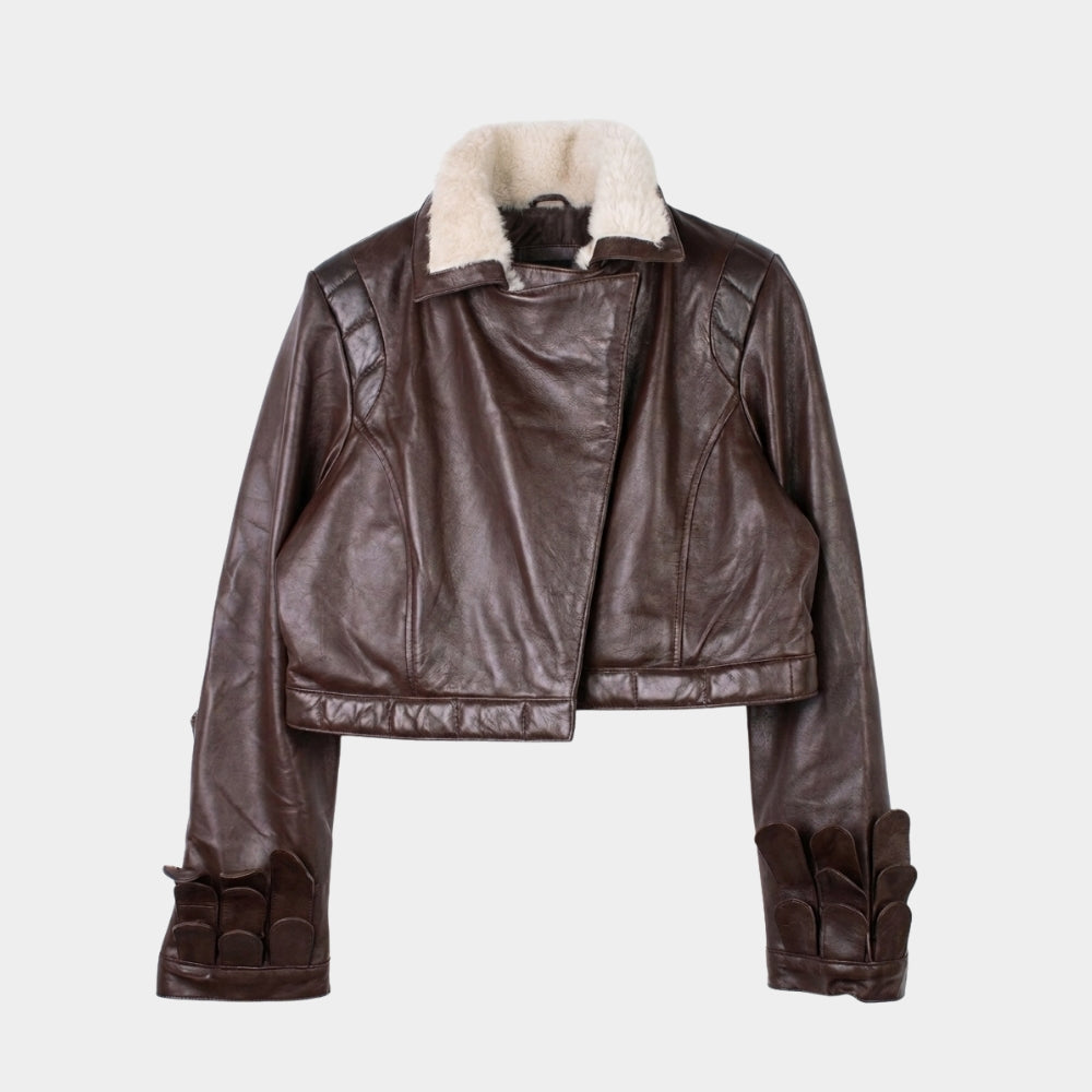 Squirrel Girl Marvel Rivals Brown Leather Jacket
