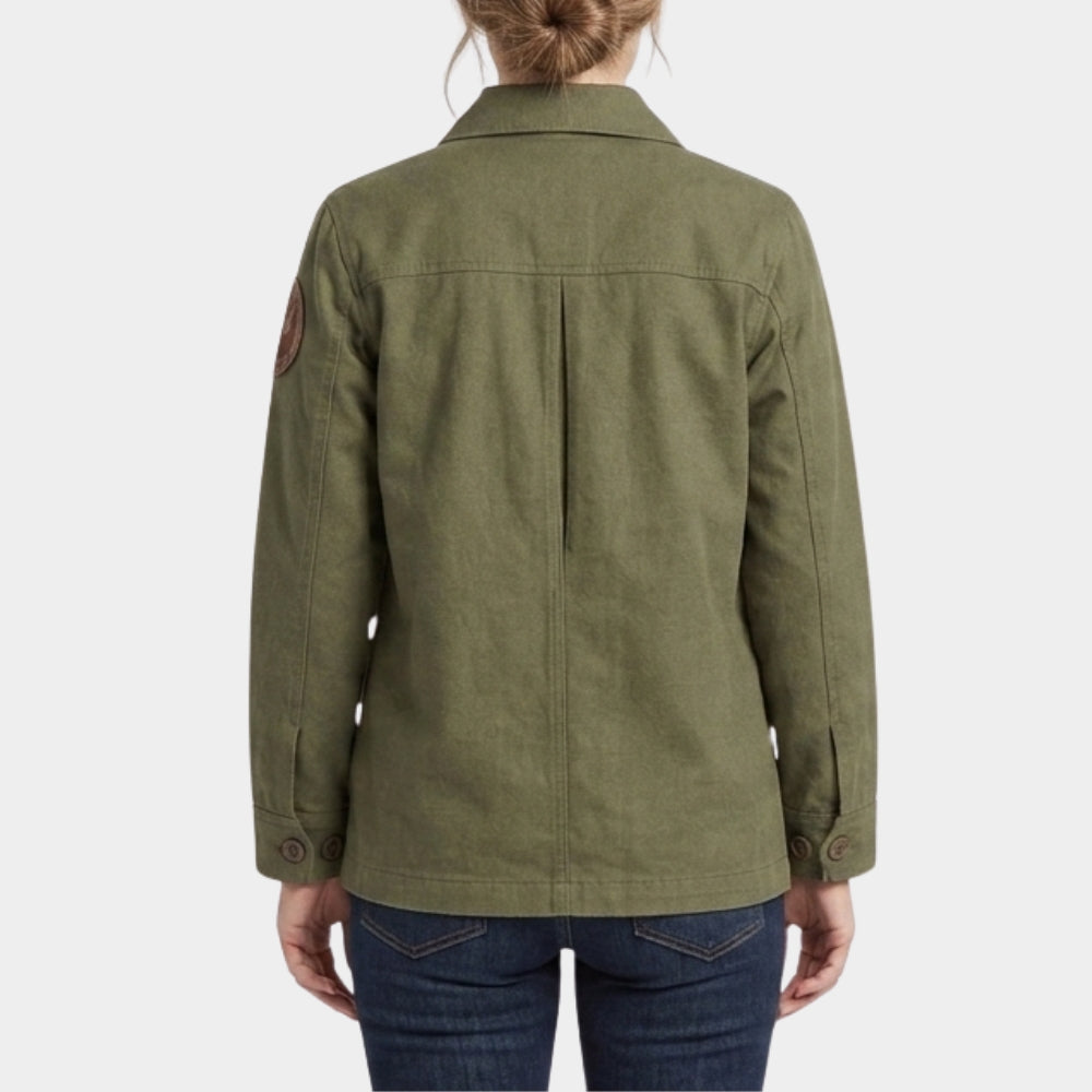 Star Wars The Mandalorian and Grogu Sigourney Weaver Green Jacket
