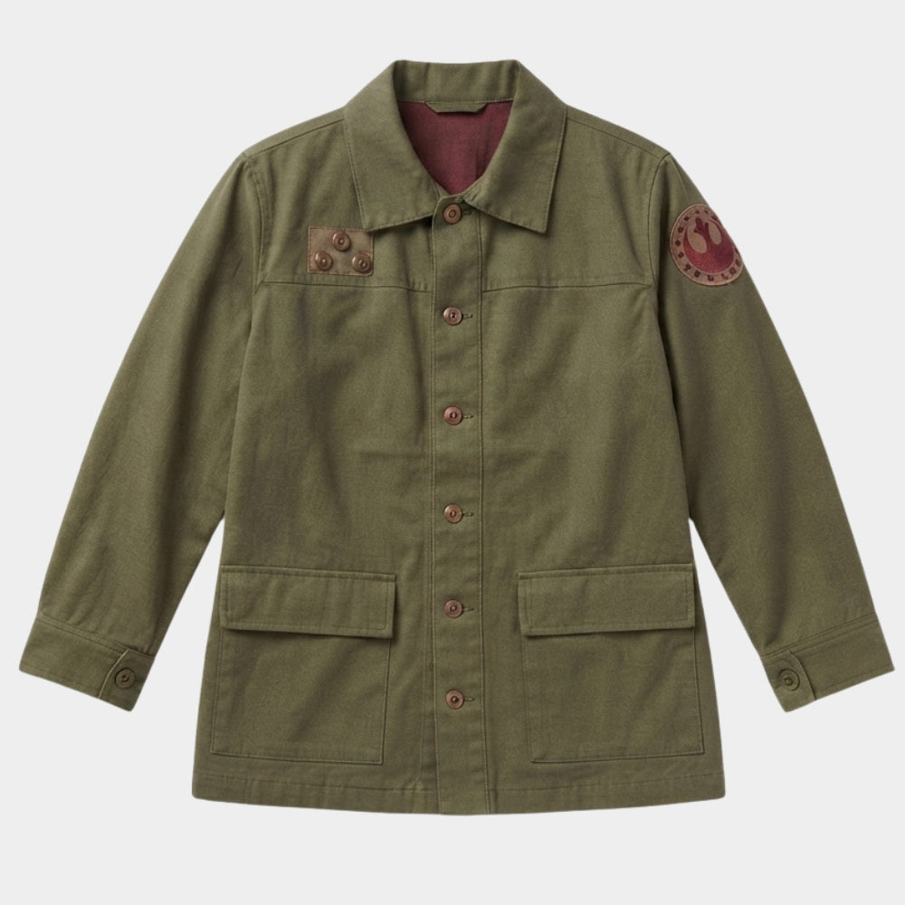 Star Wars The Mandalorian and Grogu Sigourney Weaver Green Jacket