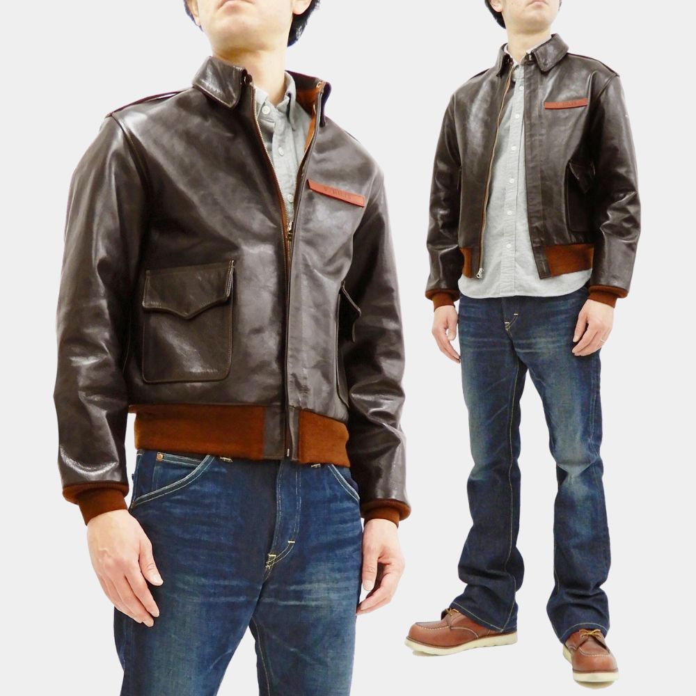 Steve Mcqueen The Great Escape A2 Bomber Jacket - Front Posture View