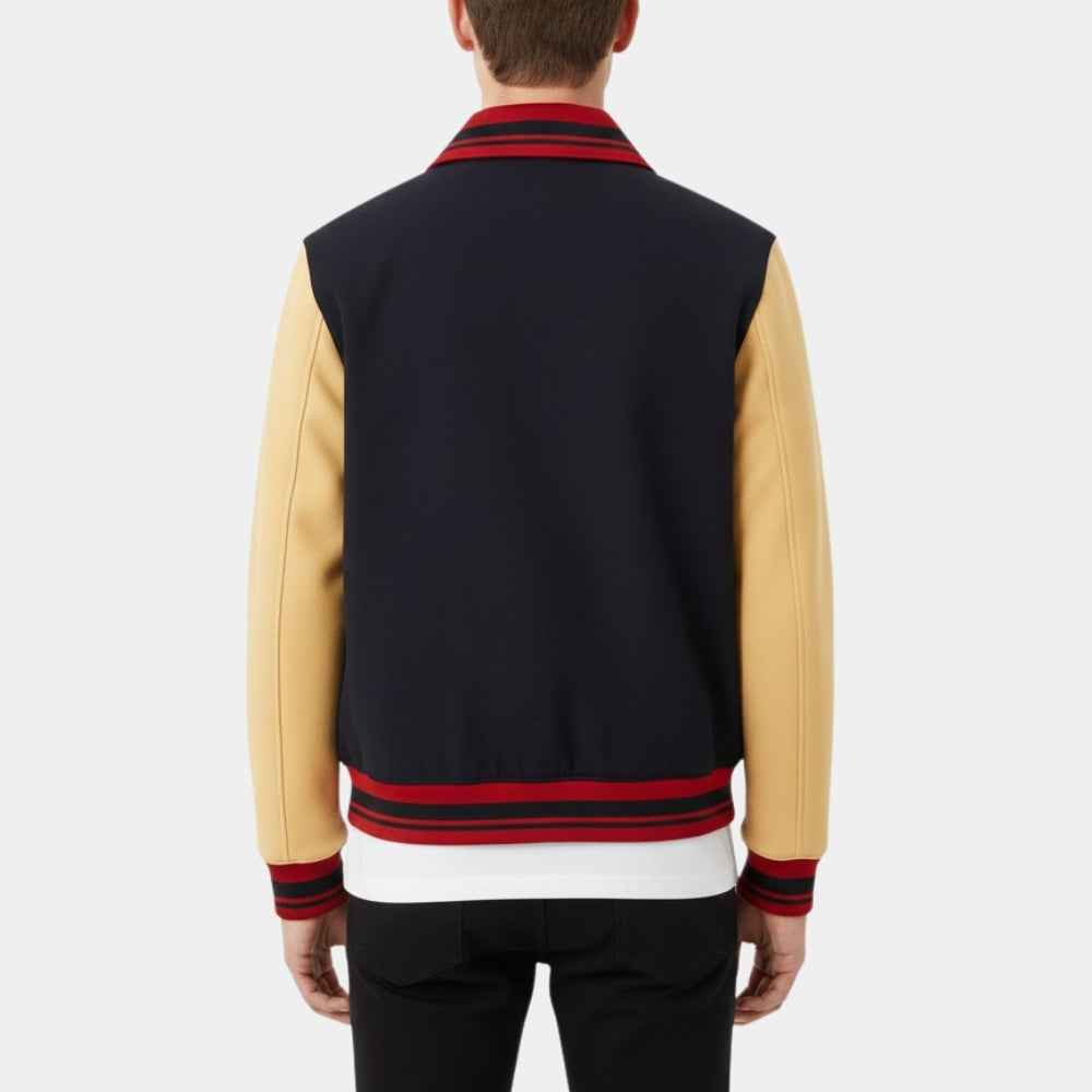 Stranger Things S05 Will Byers Varsity Jacket - Back View