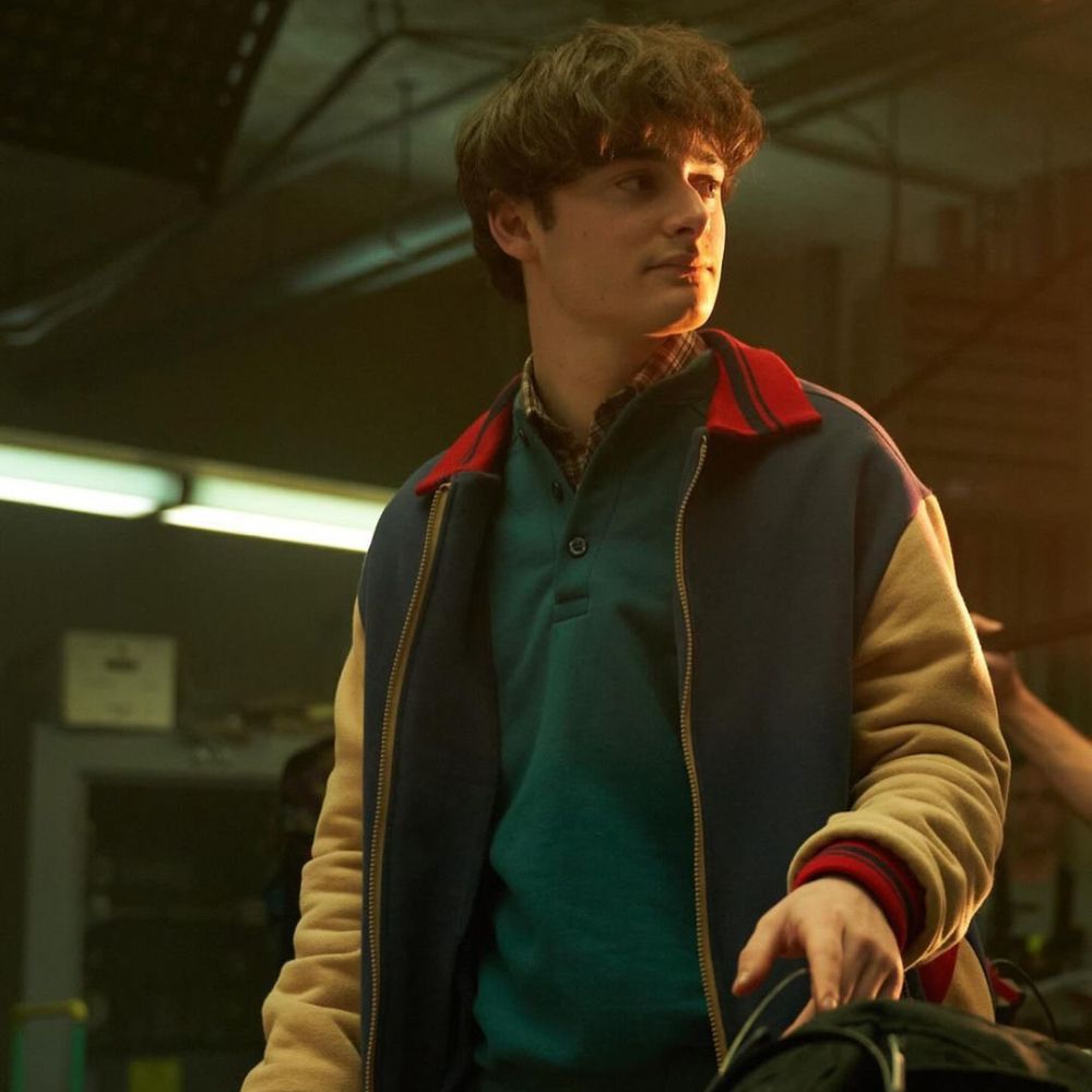 Stranger Things S05 Will Byers Varsity Jacket - Character Front View