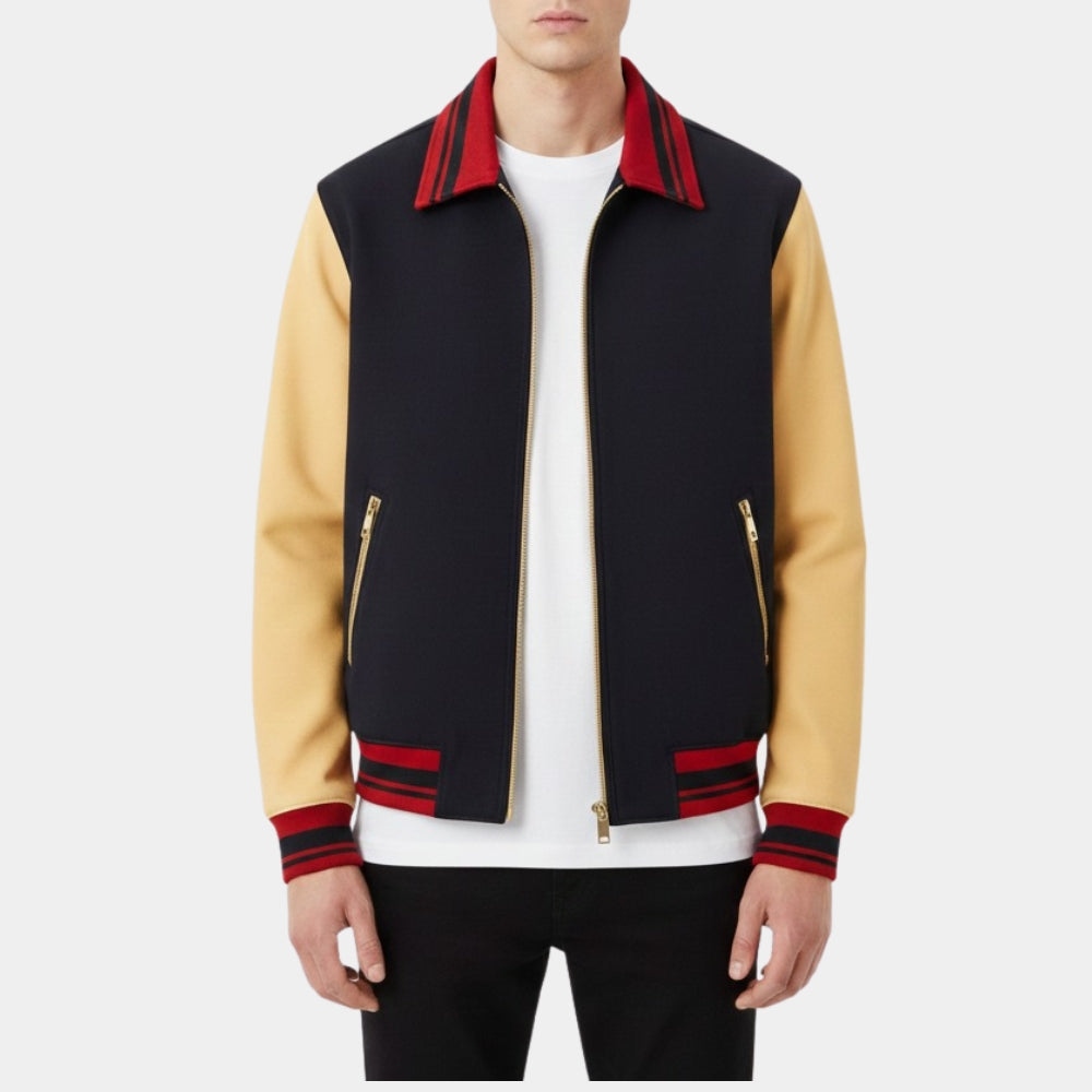 Stranger Things S05 Will Byers Varsity Jacket - Front View