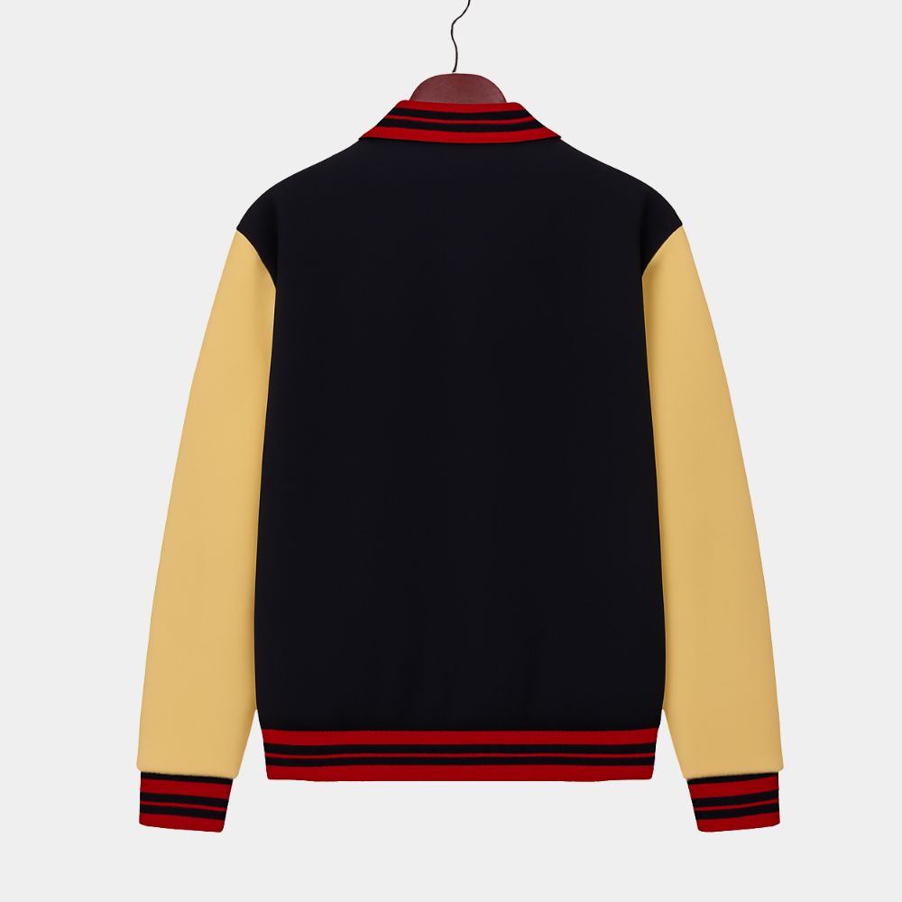Stranger Things S05 Will Byers Varsity Jacket - Mannequin Back View
