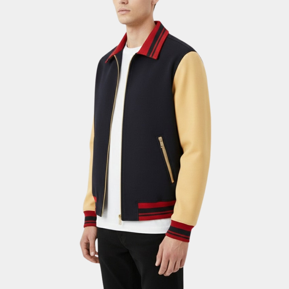 Stranger Things S05 Will Byers Varsity Jacket - Side View
