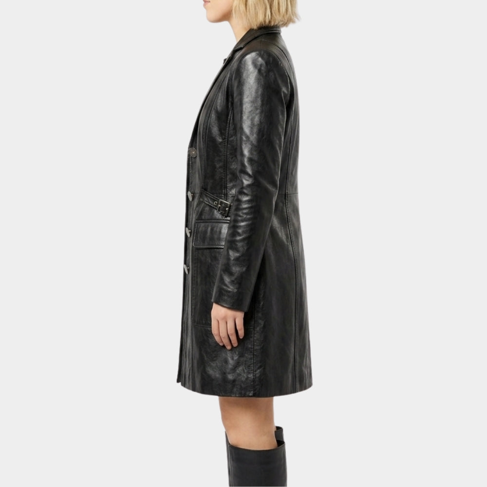 Taylor Tomlinson: Prodigal Daughter Black Leather Coat