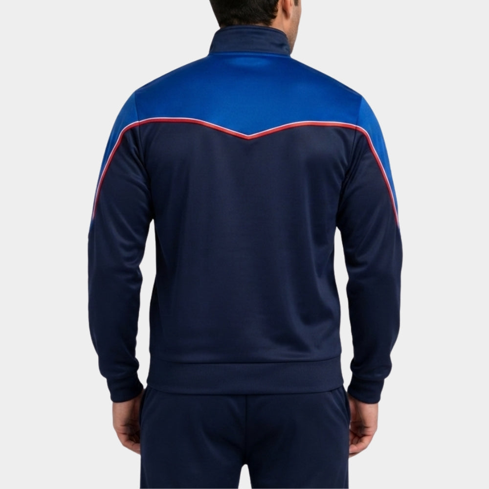 Ted Lasso Jason Sudeikis Blue Track Jacket