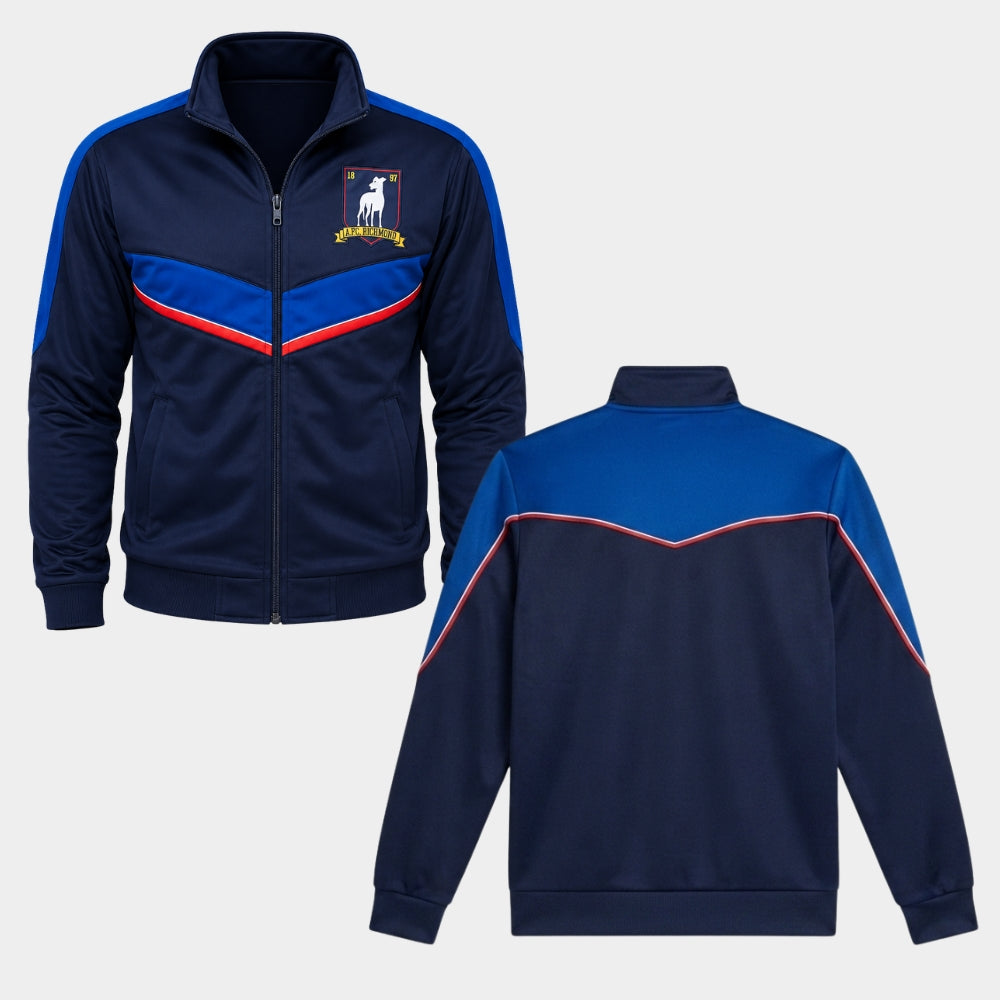 Ted Lasso Jason Sudeikis Blue Track Jacket