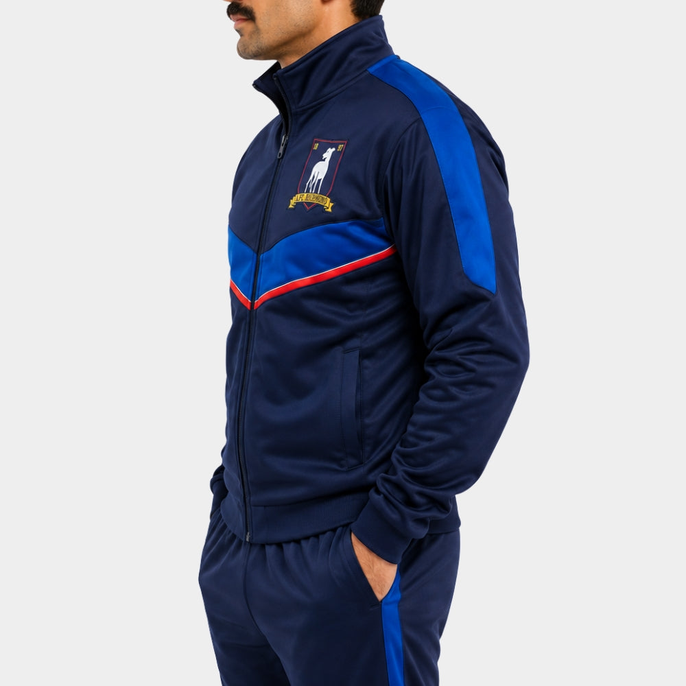 Ted Lasso Jason Sudeikis Blue Track Jacket