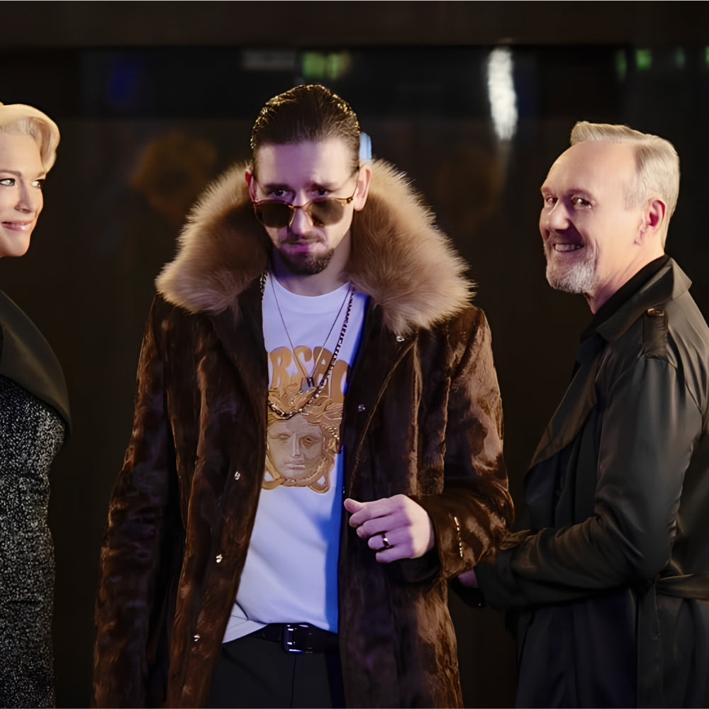 Ted Lasso Maximilian Osinski Shearling Coat