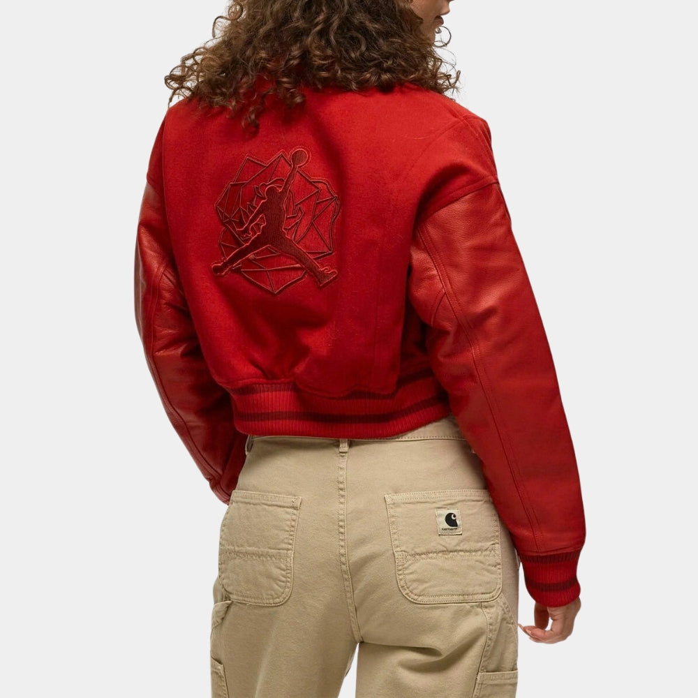 Teyana Taylor Red Varsity Jacket