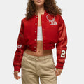 Teyana Taylor Red Varsity Jacket
