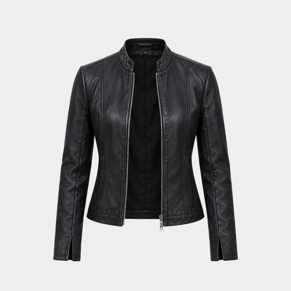 The Blame Michelle Keegan Black Leather Jacket
