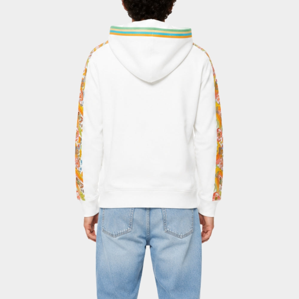 The Dink Dusty White Zipper Hoodie