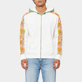 The Dink Dusty White Zipper Hoodie