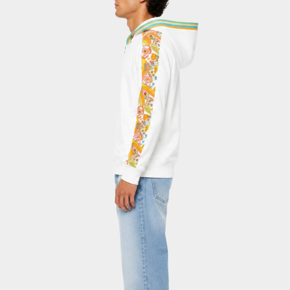 The Dink Dusty White Zipper Hoodie