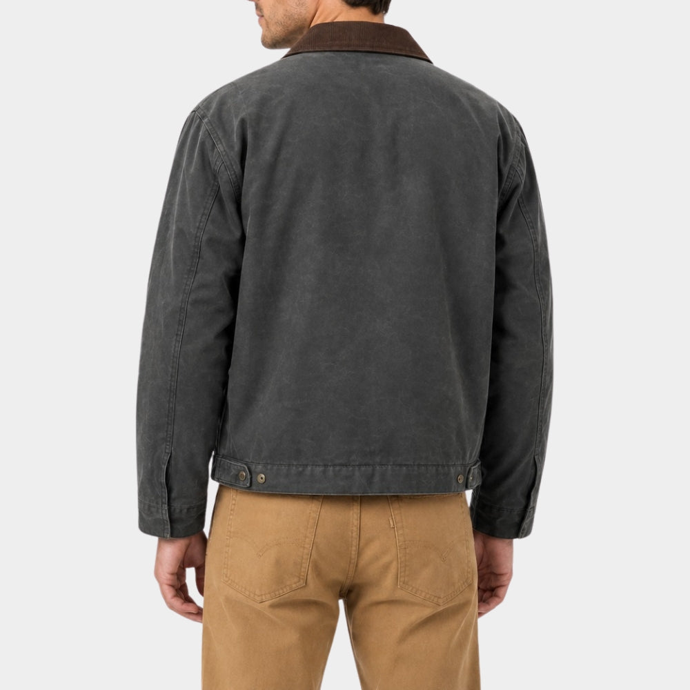 The Dog Stars Jacob Elordi Grey Cotton Jacket