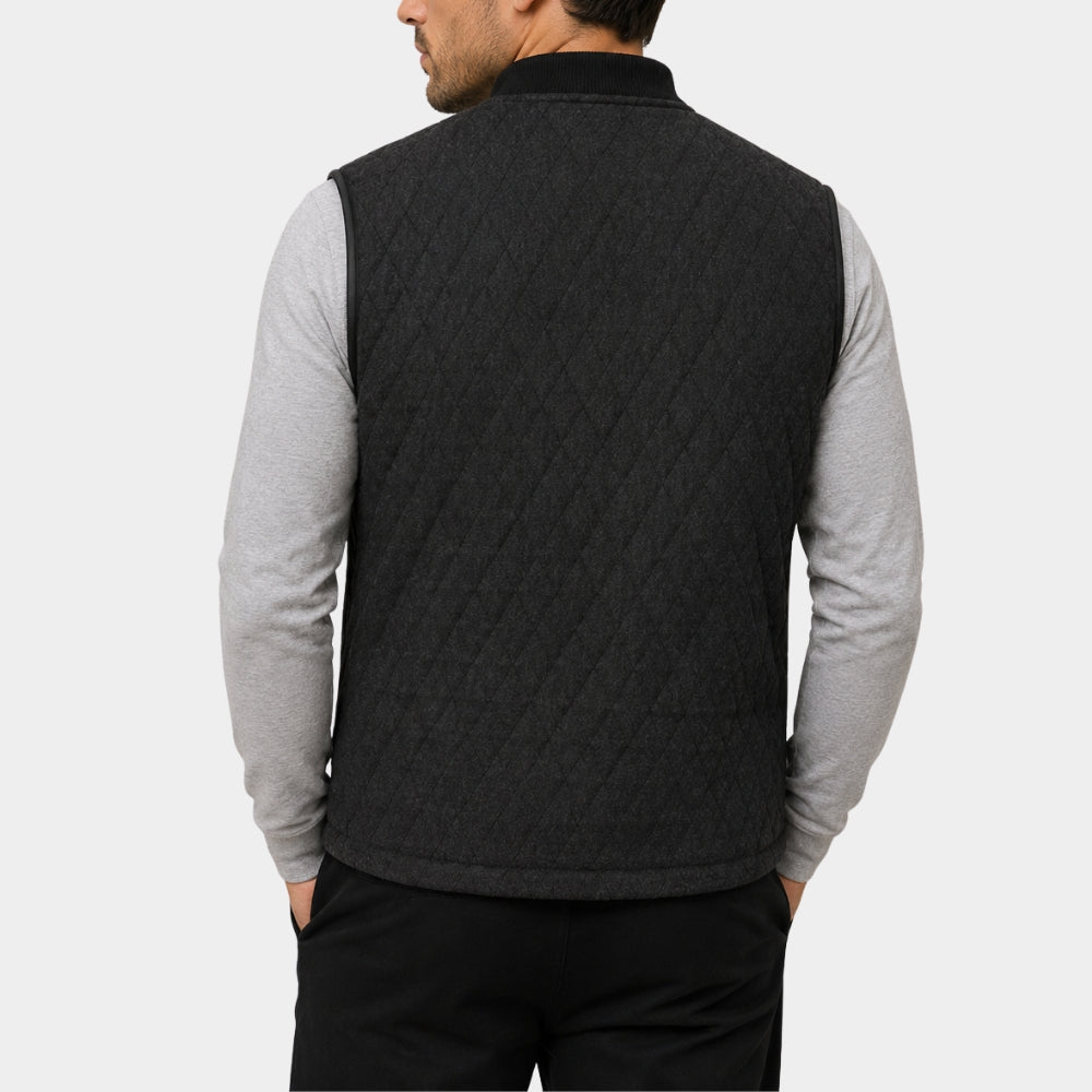 The Dog Stars Josh Brolin Black Quilted Vest