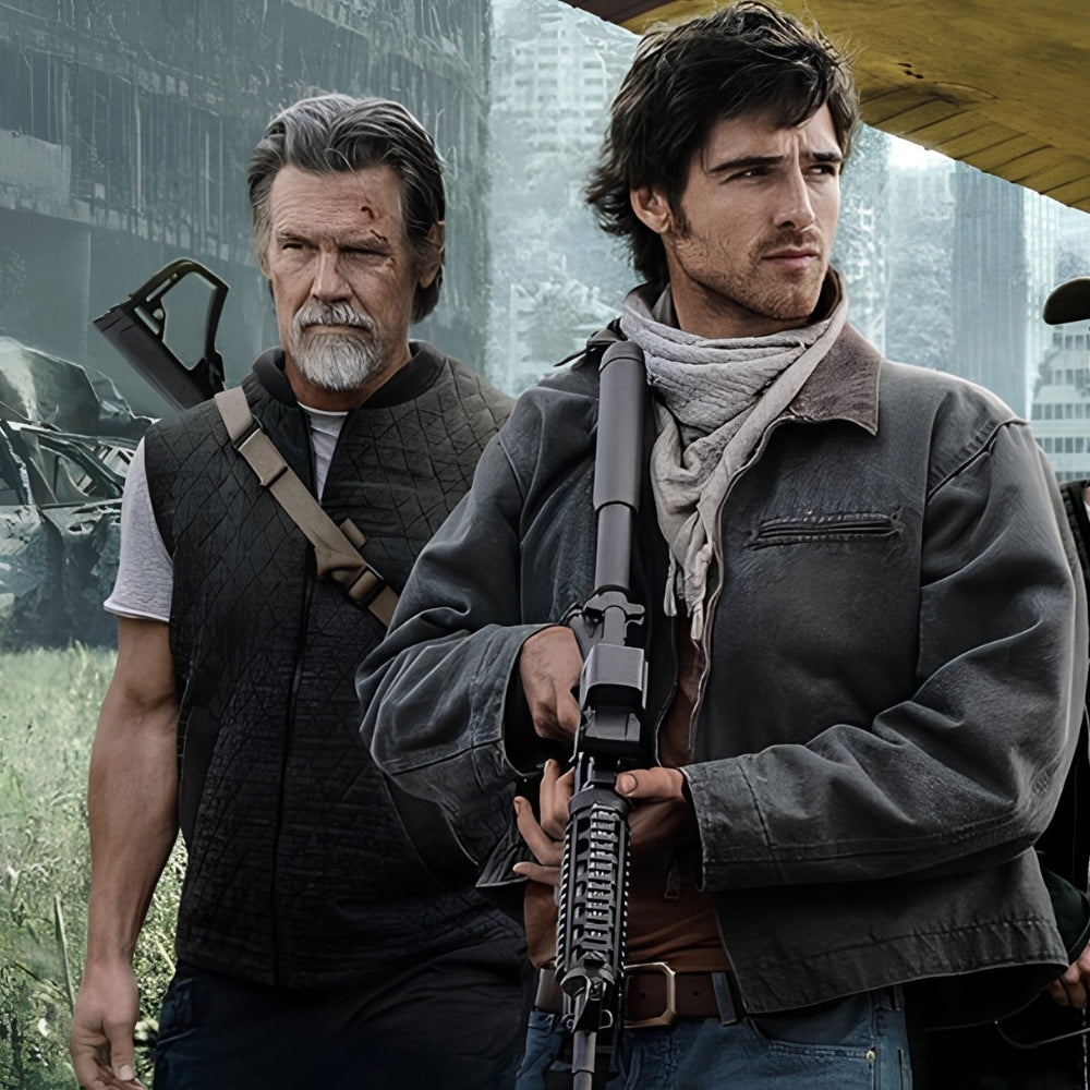 The Dog Stars Josh Brolin Black Quilted Vest