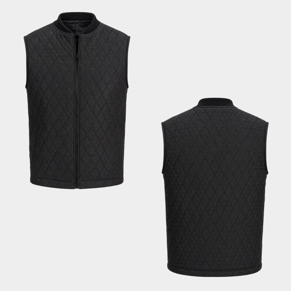 The Dog Stars Josh Brolin Black Quilted Vest