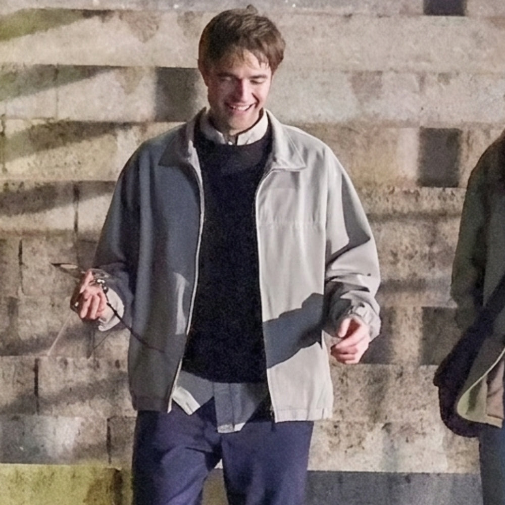 The Drama Robert Pattinson Grey Jacket